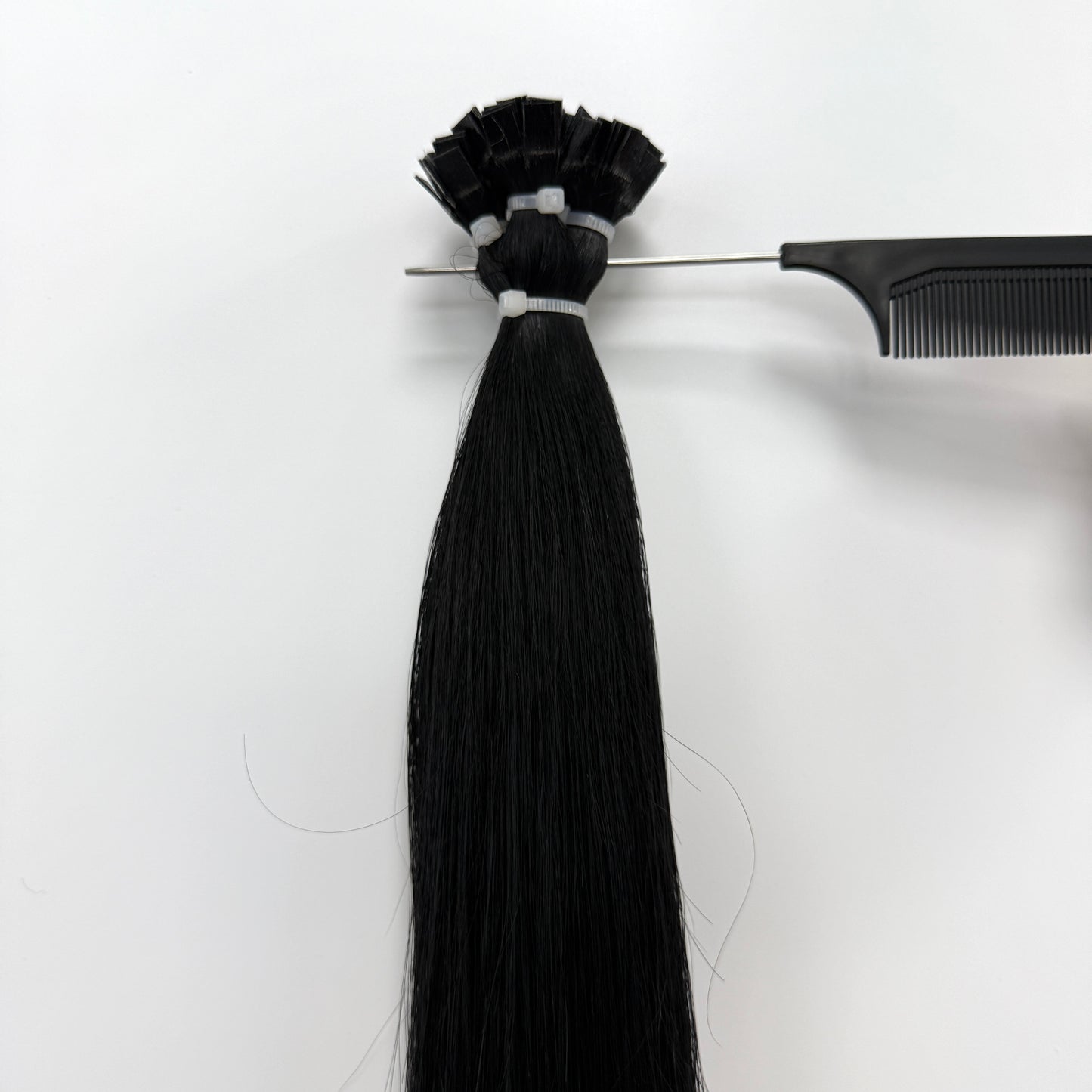 100% Human hair Flat-tip hair