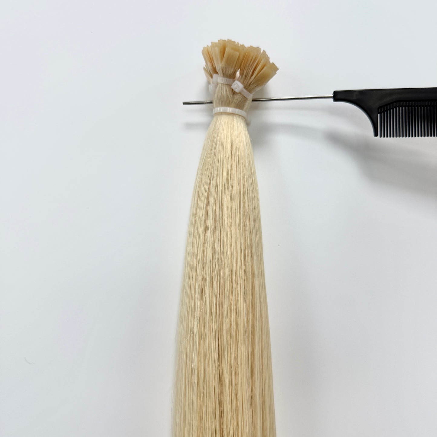 100% Human hair Flat-tip hair