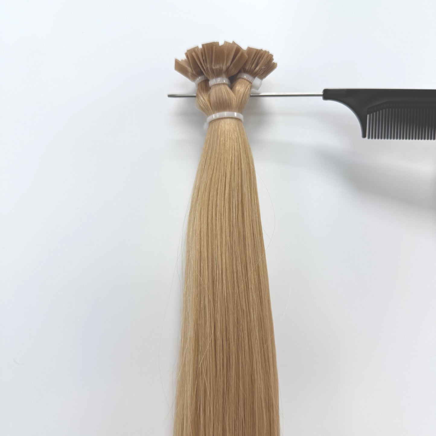 100% Human hair Flat-tip hair