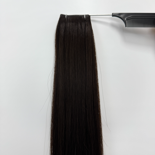 100% Human hair Genius Weft-Dack Color