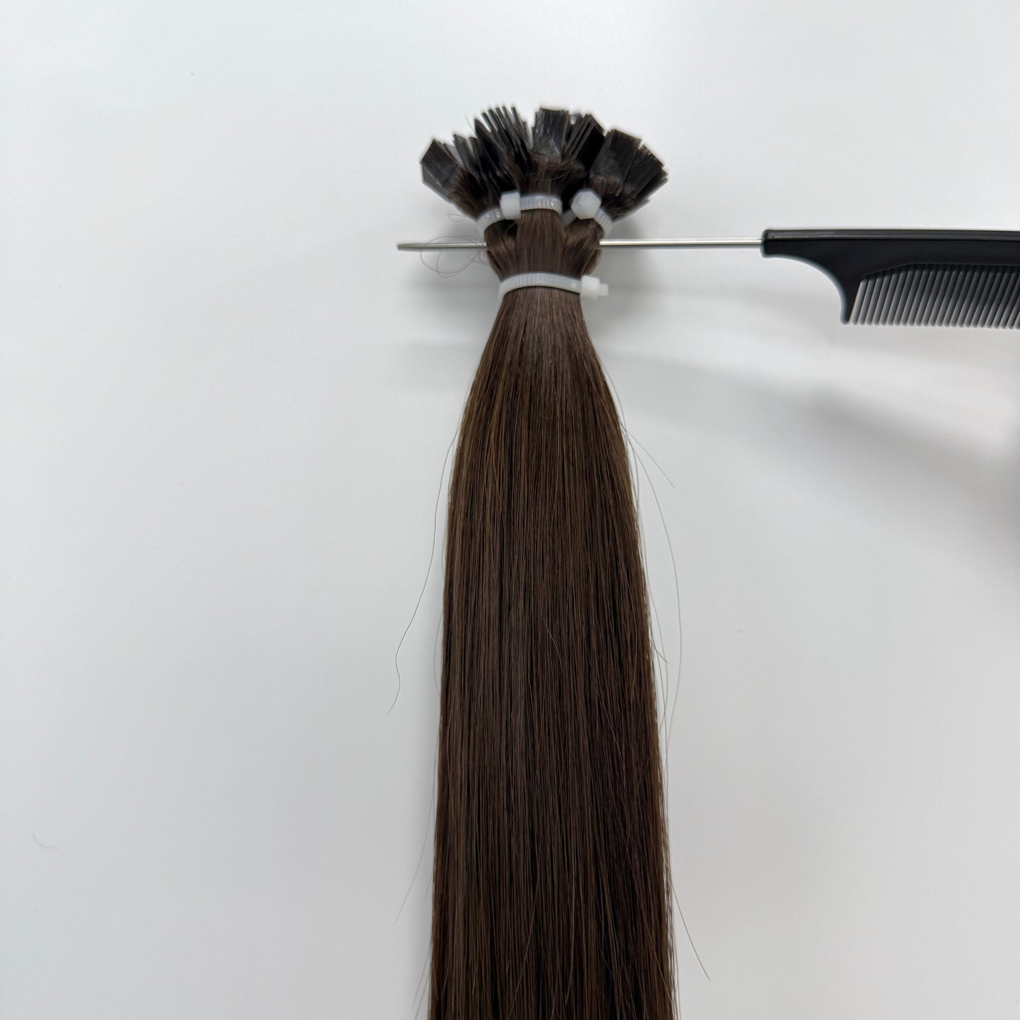 100% Human hair Flat-tip hair