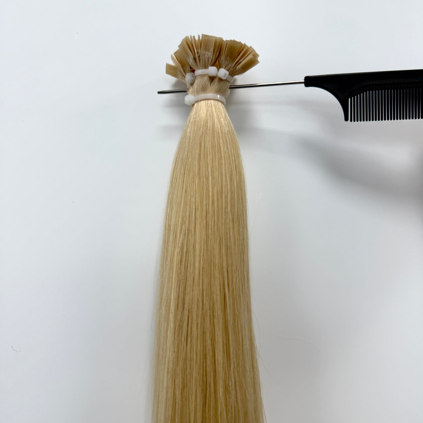 100% Human hair Flat-tip hair