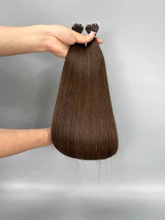 100% Human hair Nano Hair-Dark Color