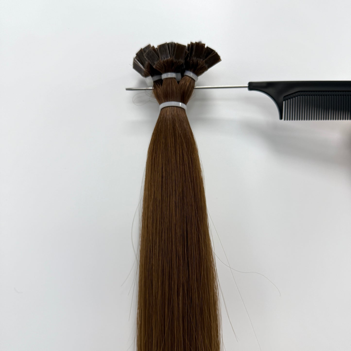 100% Human hair Flat-tip hair