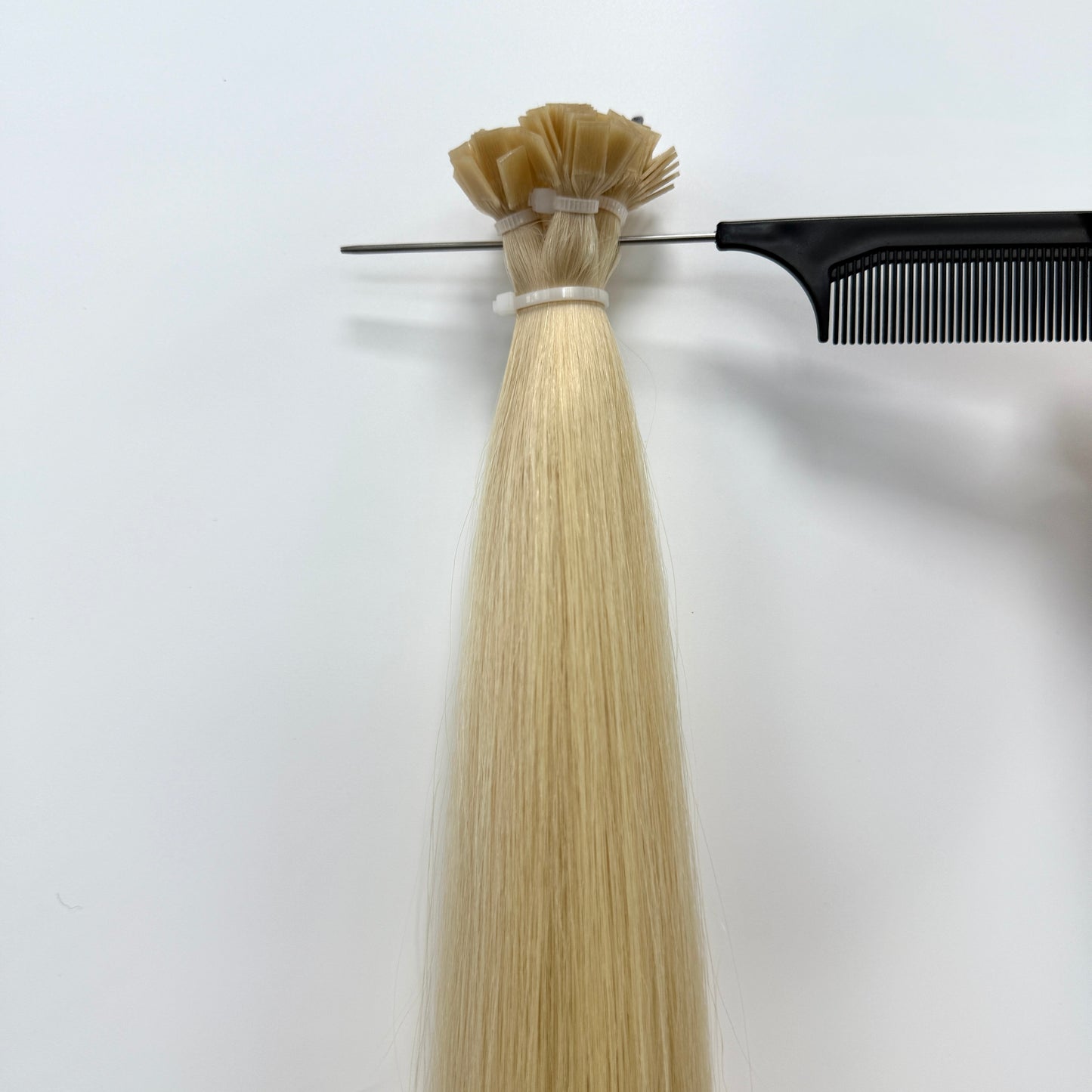 100% Human hair Flat-tip hair