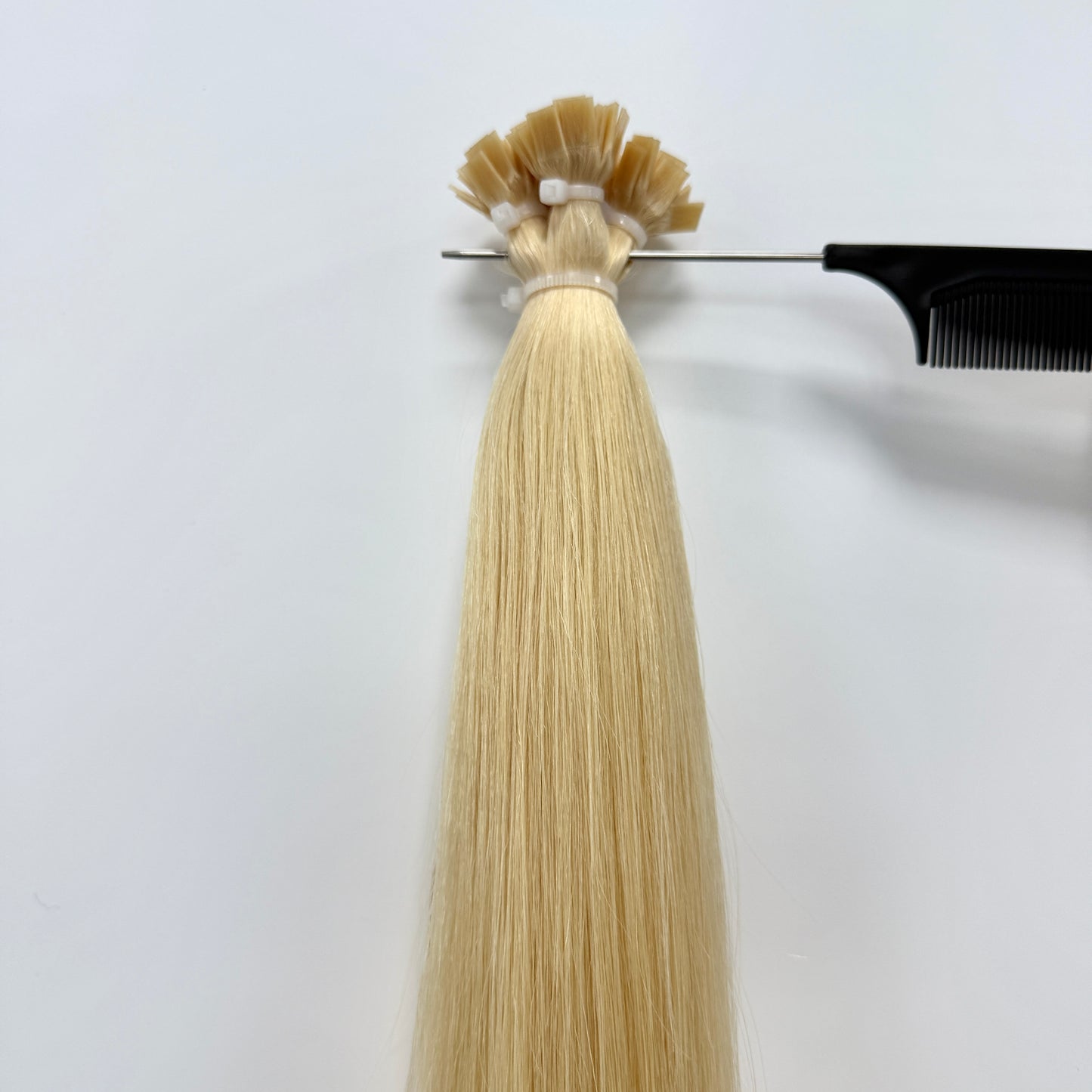 100% Human hair Flat-tip hair