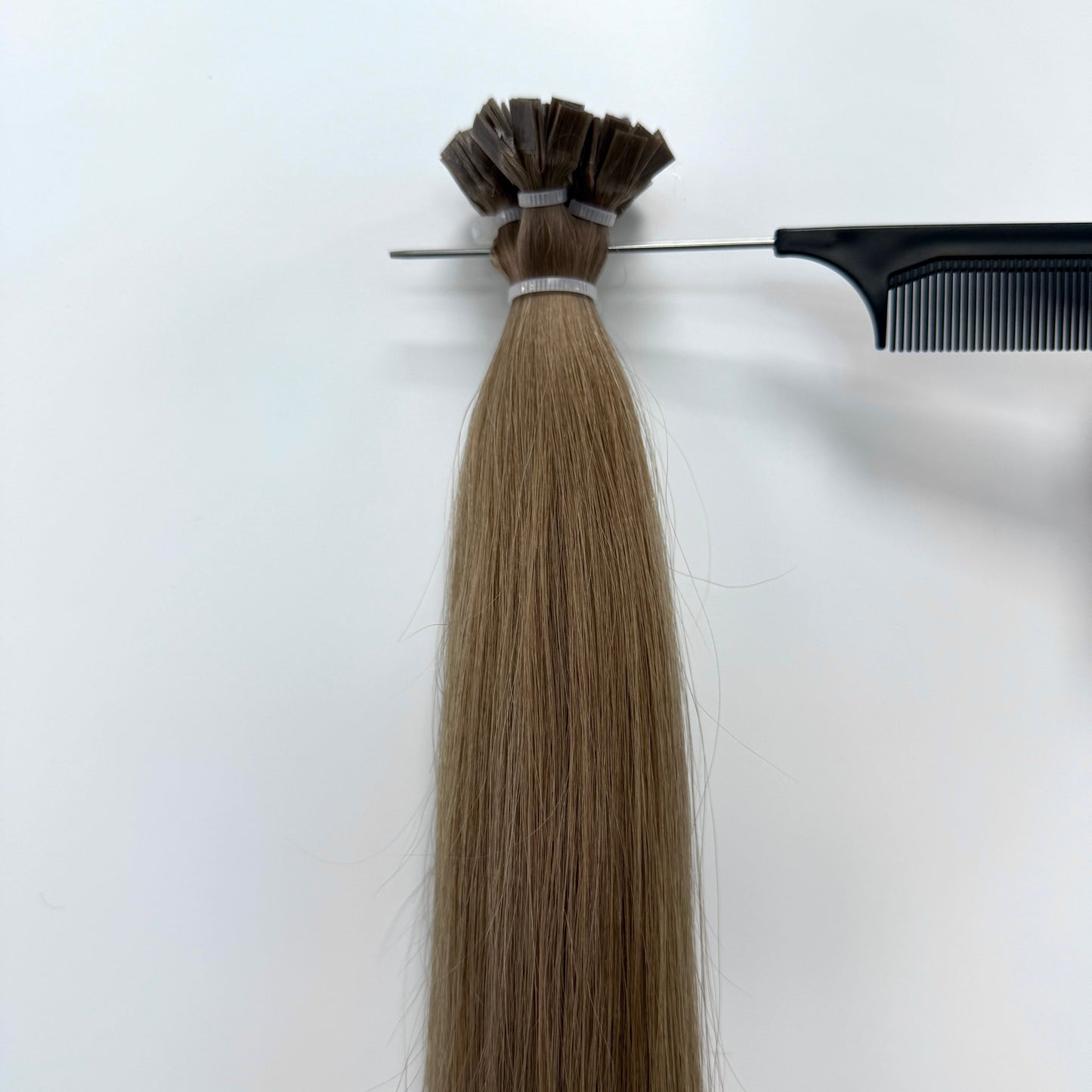 100% Human hair Flat-tip hair