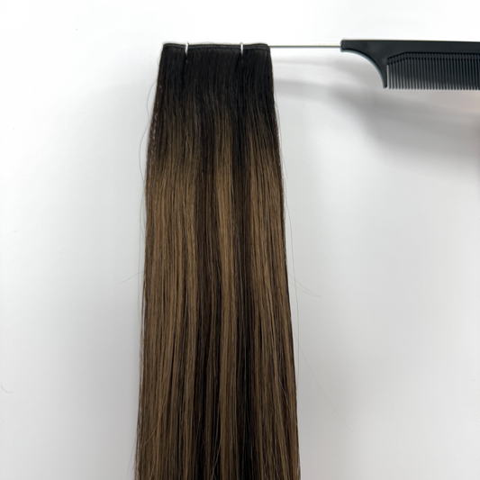 100% Human hair Genius Weft-Balayage Color